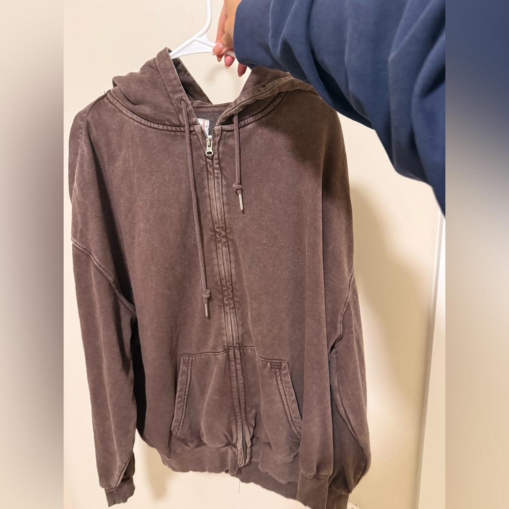 BDG Chocolate Brown Hooded Jacket